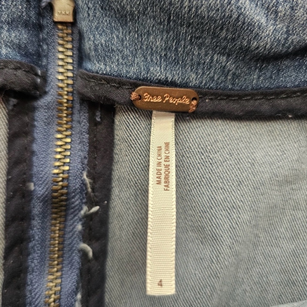 NWOT • Free People • Denim Mini‎ Skirt - Picture 5 of 8